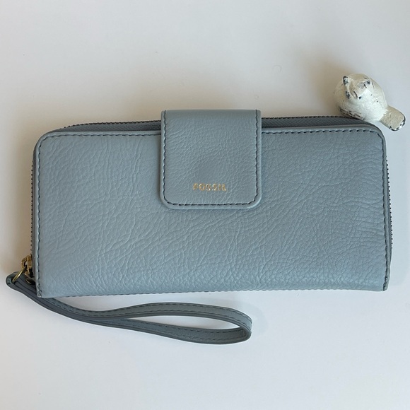 Fossil Genuine Leather Wallet Wristlet